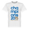 Chelsea T-shirt Winners Champions 2015 Vit