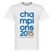 Chelsea T-shirt Winners Champions 2015 Vit