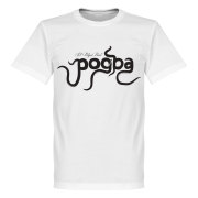 Juventus T-shirt Pogba Logo Paul Pogba Vit