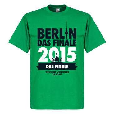 Vfl Wolfsburg T-shirt Winners Dfb Cup Final Berlin 2015 Grön