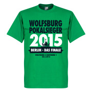Vfl Wolfsburg T-shirt Winners German Cup Final Winners Grön