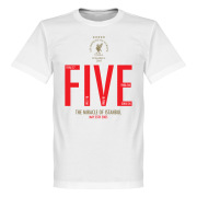 Liverpool T-shirt The Miracle Of Istanbul Steven Gerrard Vit