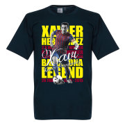 Barcelona T-shirt Legend Xavi Hernandez Legend Xavier Hernandez I Creus Mörkblå