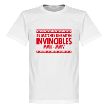 Arsenal T-shirt The Invincibles 49 Unbeaten Vit