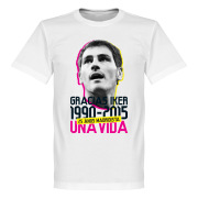 Real Madrid T-shirt Gracias Iker Casillas Vit