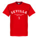 Sevilla T-shirt Team Röd