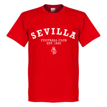 Sevilla T-shirt Team Röd