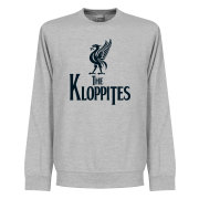 Liverpool Tröja Kloppites Sweatshirt Grå