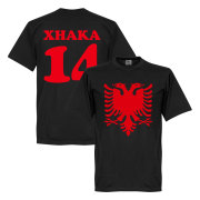 Albanien T-shirt Eagle Xhaka 14 Svart