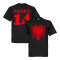 Albanien T-shirt Eagle Xhaka 14 Svart