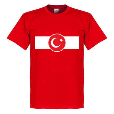 Turkiet T-shirt Banner Röd