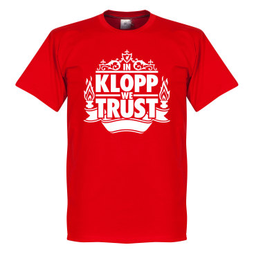 Liverpool T-shirt In Klopp We Trust Röd