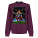 Barcelona Tröja The Holy Trinity Sweatshirt Lionel Messi Rödbrun