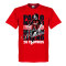 Milan T-shirt Legend Legend Paolo Maldini Röd