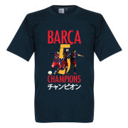 Barcelona T-shirt Club World Cup Mörkblå