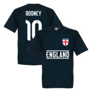 England T-shirt Rooney 10 Team Wayne Rooney Mörkblå