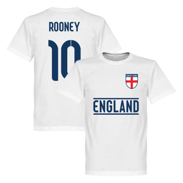 England T-shirt Rooney 10 Team Wayne Rooney Vit
