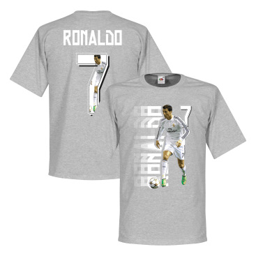 Real Madrid T-shirt Ronaldo No7 Gallery Cristiano Ronaldo Grå