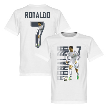 Real Madrid T-shirt Ronaldo No7 Gallery Barn Cristiano Ronaldo Vit
