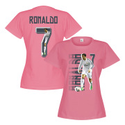 Real Madrid T-shirt Ronaldo No7 Gallery Dam Cristiano Ronaldo Rosa