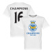 Leicester T-shirt Leicester Champions 16 Vit