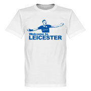 Leicester T-shirt Welcome To Leicester Vit