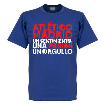 Atletico Madrid T-shirt Atletico Motto Blå