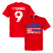 Atletico Madrid T-shirt Atletico Motto Torres Fernando Torres Röd