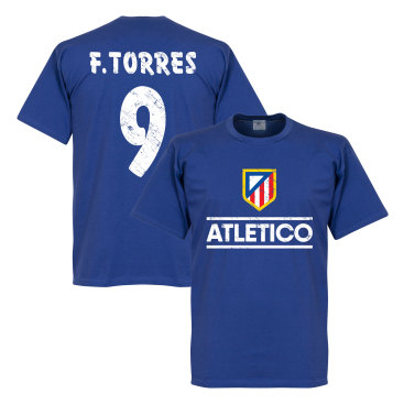 Atletico Madrid T-shirt Atletico Team Torres Fernando Torres Blå