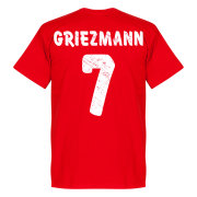 Atletico Madrid T-shirt Atletico Team Griezmann Antoine Griezmann Röd