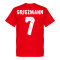 Atletico Madrid T-shirt Atletico Team Griezmann Antoine Griezmann Röd