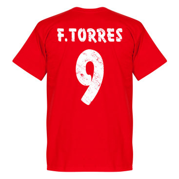 Atletico Madrid T-shirt Atletico Team Torres Fernando Torres Röd