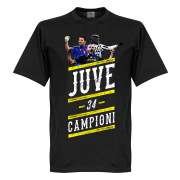 Juventus T-shirt Player Campioni 34 Svart