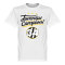Juventus T-shirt Campioni 34 Crest Vit
