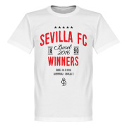 Sevilla T-shirt 2015 2016 Europa League Winners Vit