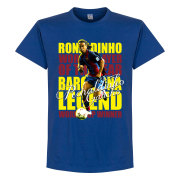 Barcelona T-shirt Legend Ronaldinho Legend Blå