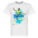 Sverige T-shirt Zlatan Motion Barn Zlatan Ibrahimovic Vit