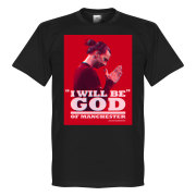 Manchester United T-shirt Zlatan God Of Manchester Zlatan Ibrahimovic Svart