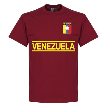 Venezuela T-shirt Team Röd
