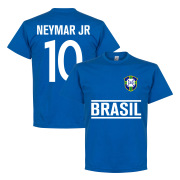 Brasilien T-shirt Jr Team Neymar Blå