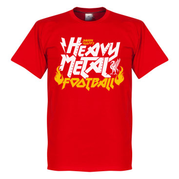 Liverpool T-shirt Heavy Metal Football Ii Röd