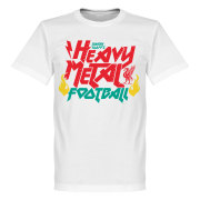 Liverpool T-shirt Heavy Metal Football Ii Vit