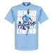Manchester City T-shirt Legend Sergio Aguero Ljusblå