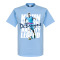 Manchester City T-shirt Kevin De Bruyne Legend Ljusblå