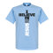 Manchester City T-shirt I Believe In Gabriel Jesus Ljusblå