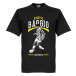 Juventus T-shirt Baggio Juve Fantasista Roberto Baggio Svart