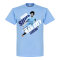 Manchester City T-shirt Silva Man Legend Ljusblå