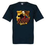 Barcelona T-shirt Messi 500 Club Goals Lionel Messi Mörkblå