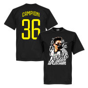 Juventus T-shirt Winners Dybala Campioni 36 Paulo Dybala Svart