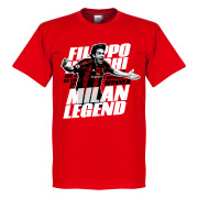 Milan T-shirt Legend Inzaghi Legend Röd